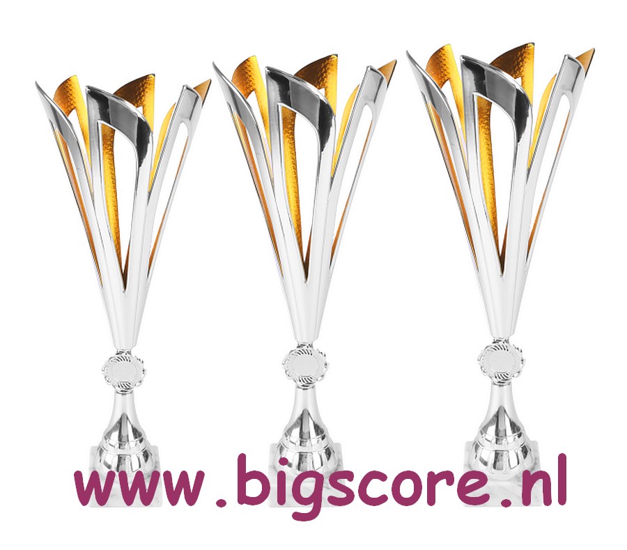 AK5970 Kunststofbeker Goud-Zilver